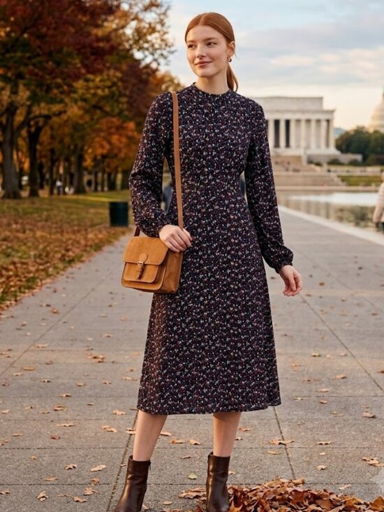 FARM Rio Dresses & Skirts - FARM Rio Liberty Flowers Midi Dress Ptp 15-18.5